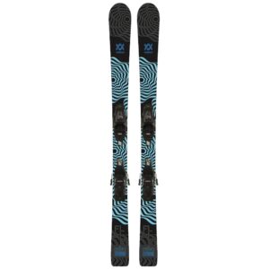 Völkl Flair Junior Black 2024, mit Marker Bindung 4.5 / 7.0 Vmotion Junior