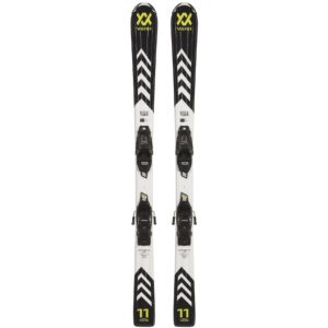 Völkl Racetiger Junior Black/Green 2024, mit Marker Bindung 4.5 / 7.0 Vmotion Junior